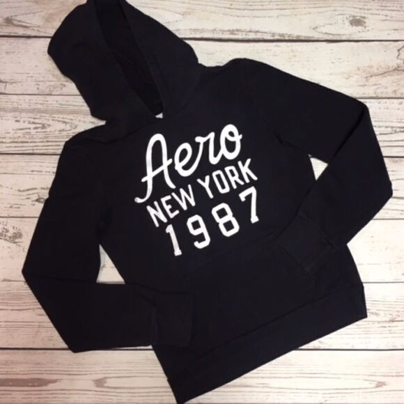Aeropostale Black Hoodie   - Picture 2 of 4